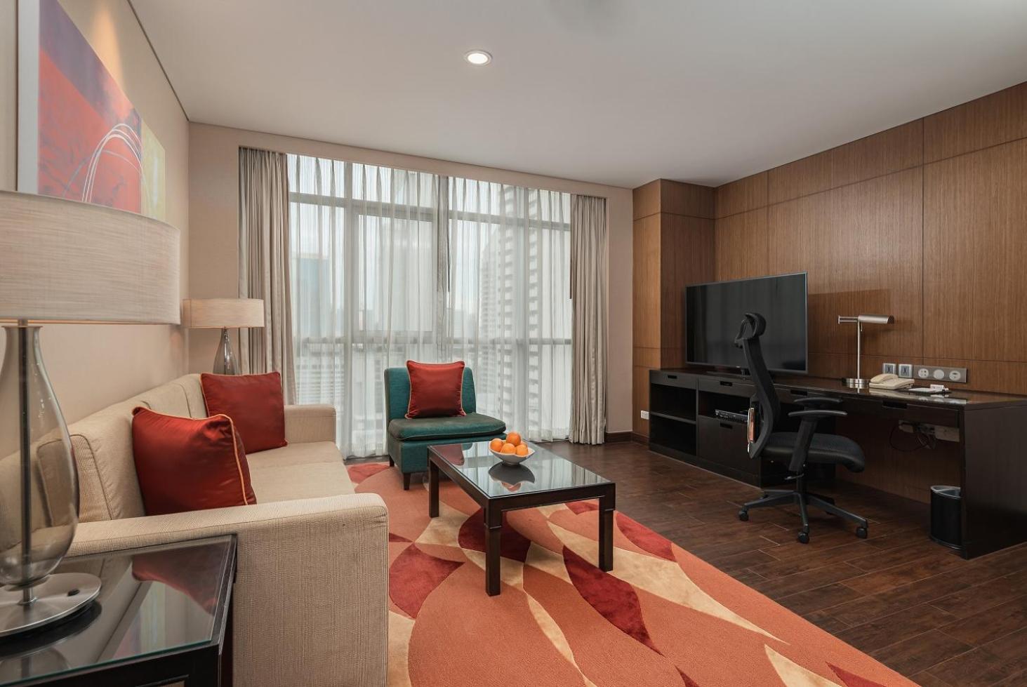 Sathorn Vista, Bangkok - Marriott Executive Apartments - SHA Extra Plus Exteriör bild
