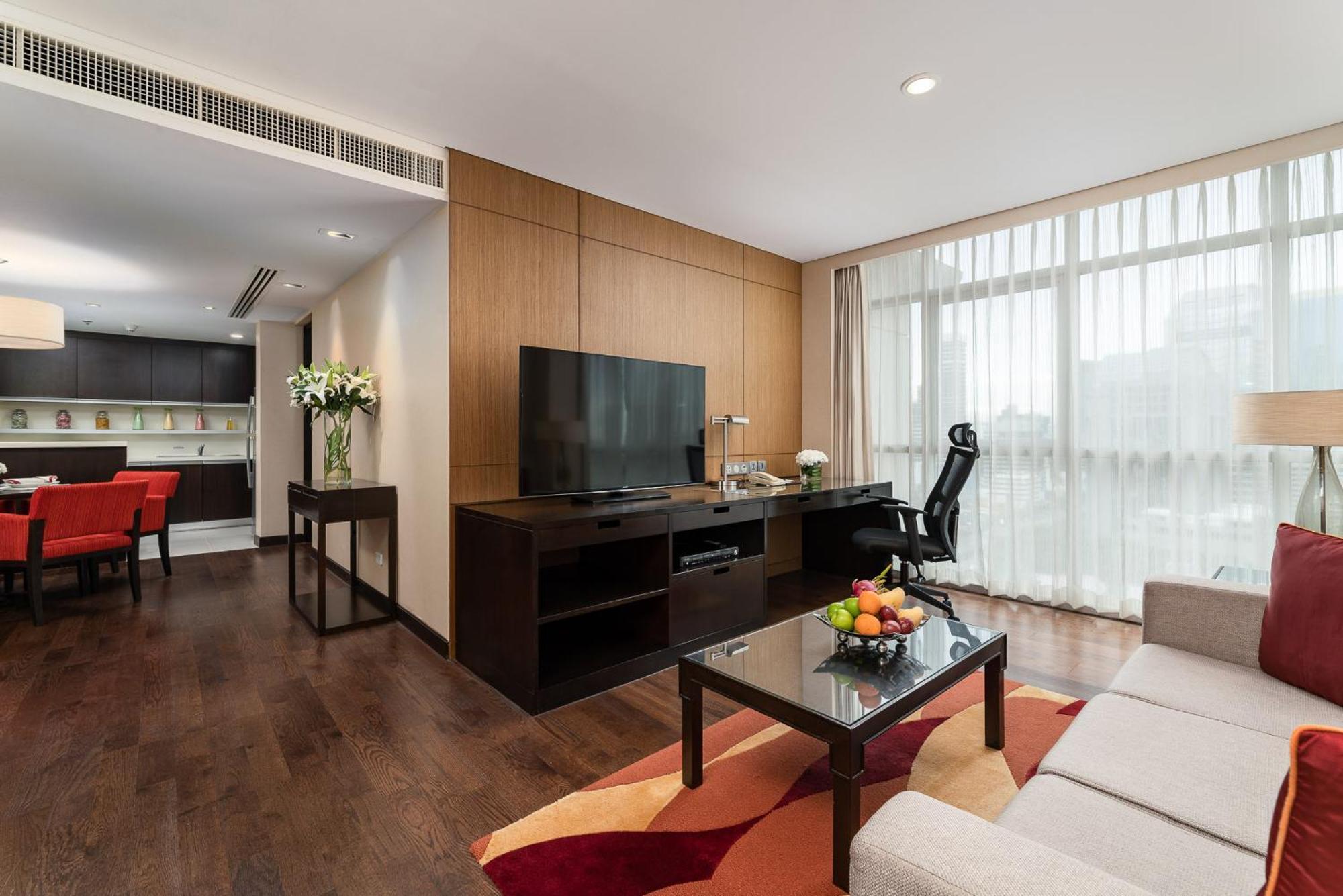 Sathorn Vista, Bangkok - Marriott Executive Apartments - SHA Extra Plus Exteriör bild